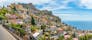 photo of Scenic sight in Taormina, famous beautiful city in the Province of Messina, Sicily, southern Italy.