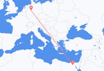 Flyreiser fra Kairo, Egypt til Paderborn, Tyskland