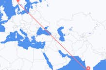 出发地 印度出发地 科泽科德目的地 挪威奥斯陆的航班