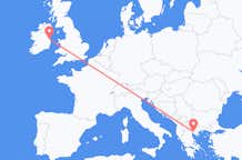Flyreiser fra Thessaloniki, Hellas til Dublin, Irland