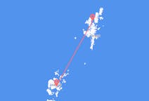 Flights from Kirkwall, Scotland to Shetland Islands, Scotland