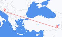 Рейсы из Ширнака, Турция в Мостар, Босния и Герцеговина