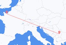 Flyreiser fra Caen, Frankrike til Niš, Serbia