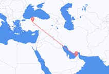 아랍에미리트발 두바이, 터키행 앙카라 항공편