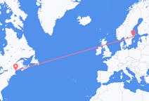 Flyg från Portland, USA till Stockholm, Sverige