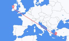 Flights from Shannon, County Clare, Ireland to Kalymnos, Greece