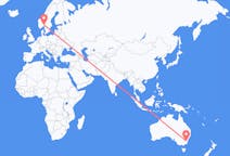 Flyrejser fra Canberra til Oslo