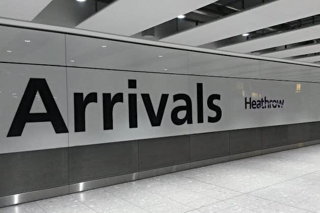 Heathrow Airport naar Londen Transfer in een privéminibus