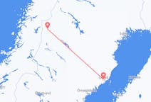 Fly fra Umeå til Hemavan