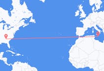 Flyreiser fra Atlanta, USA til Malta, Malta