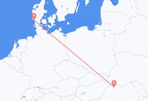 Fly fra Esbjerg til Baia Mare