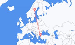 Flights from Kramfors Municipality, Sweden to Edremit, Turkey