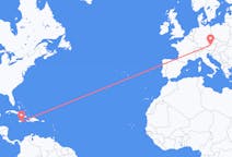 Flyrejser fra Kingston, Jamaica til Linz, Østrig