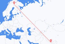 Flights from Bhadrapur, Mechi, Nepal to Kittilä, Finland
