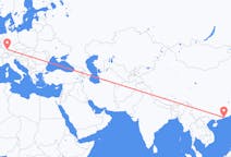 Flyreiser fra Shenzhen, til Stuttgart