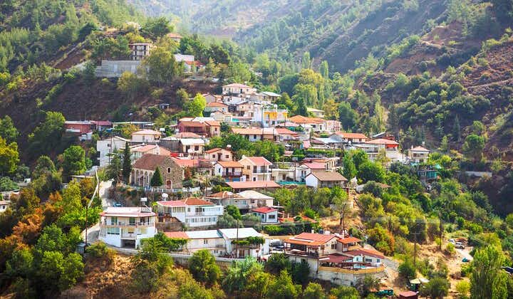 100% 塞浦路斯 - 游览特罗多斯山脉和村庄（从帕福斯出发）