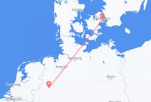 Vols de Copenhague, Danemark vers Münster, Allemagne