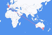Flyrejser fra City of Launceston, Australien til Bordeaux, Australien