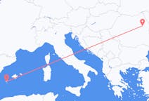 出发地 罗马尼亚从 巴克乌目的地 西班牙伊维萨岛的航班