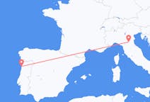 Flyrejser fra Porto, Portugal til Bologna, Italien
