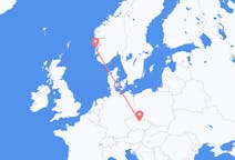 Flights from Stord, Norway to Pardubice, Czechia