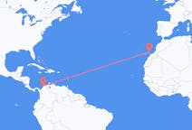 Flights from Cartagena to Lanzarote
