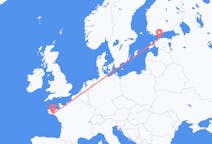 Flights from Lorient, France to Tallinn, Estonia