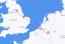 Flights from Liège, Belgium to Doncaster, the United Kingdom
