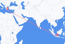 Flyreiser fra Semarang, Indonesia til Khania, Hellas