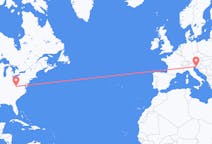 Flights from Hamilton to Trieste