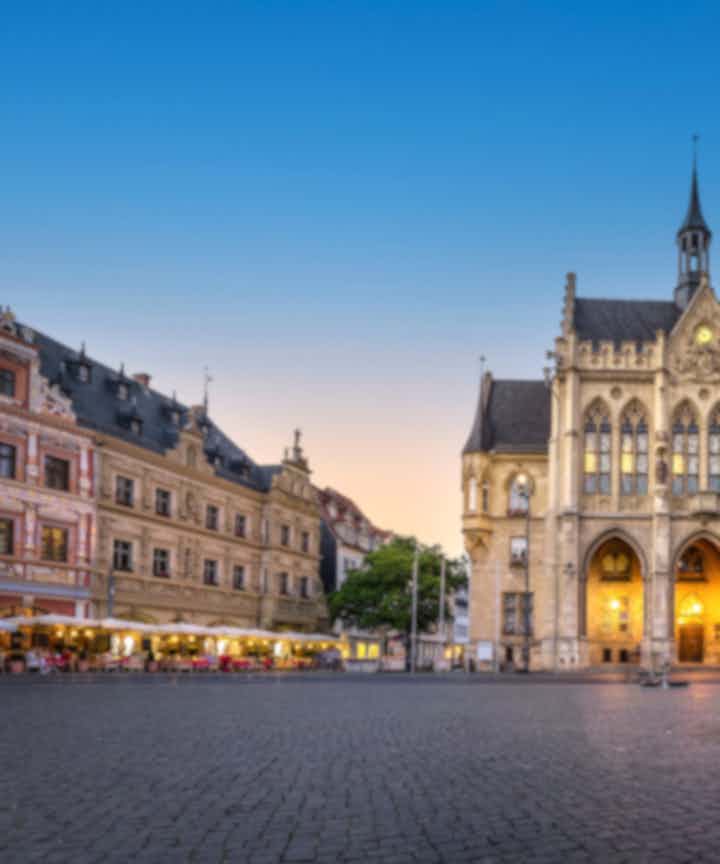 Flights from the city of Erfurt, Germany to Europe