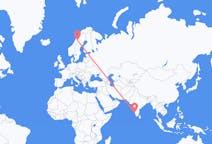 Flights from Kannur, India to Hemavan, Sweden