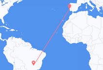 Flyreiser fra Uberlândia, Brasil til Lisboa, Portugal