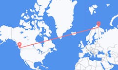 Flyreiser fra Campbell River, Canada til Kirkenes, Norge