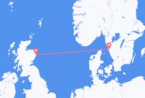 Vuelos de aberdeen, Escocia a Gotemburgo, Suecia