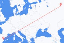 Flights from Kirov, Russia to Valencia, Spain