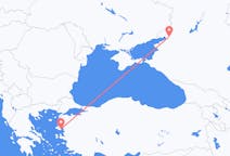 Fly fra Rostov ved Don til Mytilini
