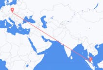 Flyg från Kuala Lumpur, Malaysia till Brno, Tjeckien