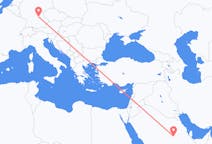 Flyreiser fra Riyadh, Saudi-Arabia til Nürnberg, Tyskland