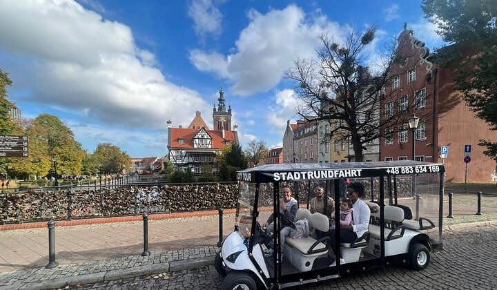 Gdansk 2H Top City Sightseeing Tour by Golf cart