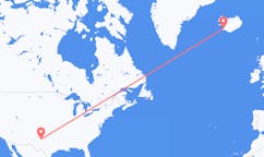 Flights from the city of Lubbock, the United States to the city of Reykjavik, Iceland