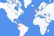 Flyrejser fra Tarapoto, Peru til Belfast, Nordirland