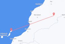 Flights from Errachidia, Morocco to Lanzarote, Spain