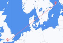 Flyreiser fra Southampton, England til Mariehamn, Åland