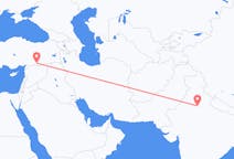 Vluchten van New Delhi, India naar Sanliurfa, Turkije