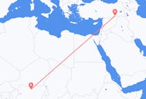 Flyreiser fra Kano, Nigeria til Mardin, Tyrkia