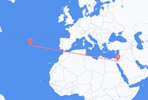 Flights from Aqaba, Jordan to Flores Island, Portugal