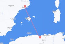 出发地 阿尔及利亚出发地 塞提夫目的地 西班牙巴塞罗那的航班