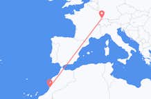 Flyreiser fra Agadir, til Mulhouse