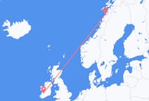 Flyreiser fra Bodø, Norge til Shannon, County Clare, Irland